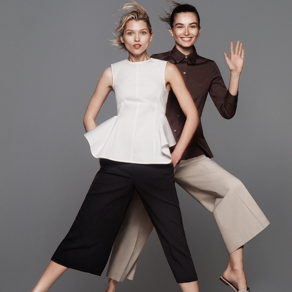 Theory Tops - Theory • Kalsing Structural Peplum Top